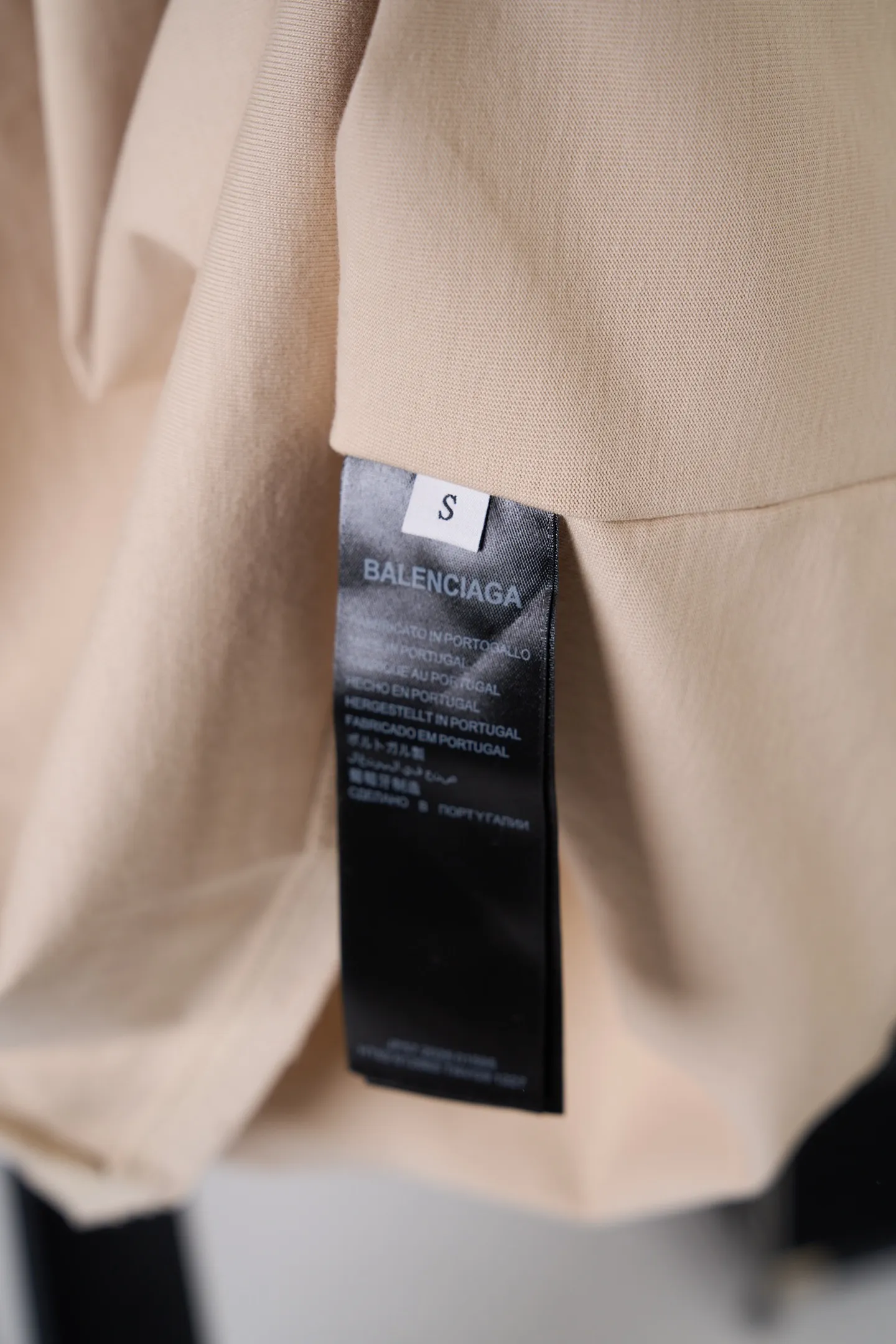 Balenciaga/ T 【In Stock】XS S M L 230g 32S 350g Breathable Wear-Resistant